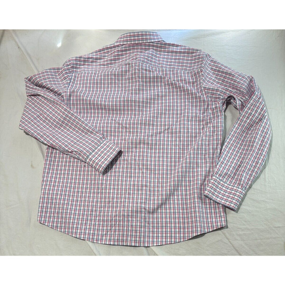 UNTUCKit Button Up Shirt Check Pattern Mens Size XL Long Sleeve - Picture 3 of 6